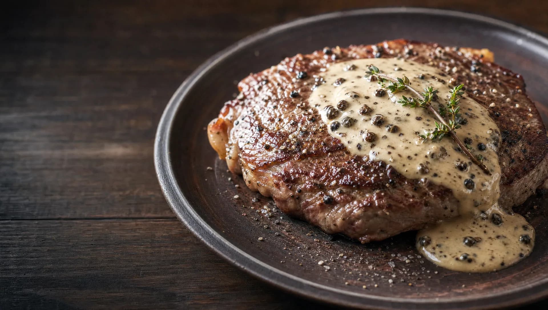 Black Pepper Steak Sauce: Classic Peppercorn Sauce Recipe
