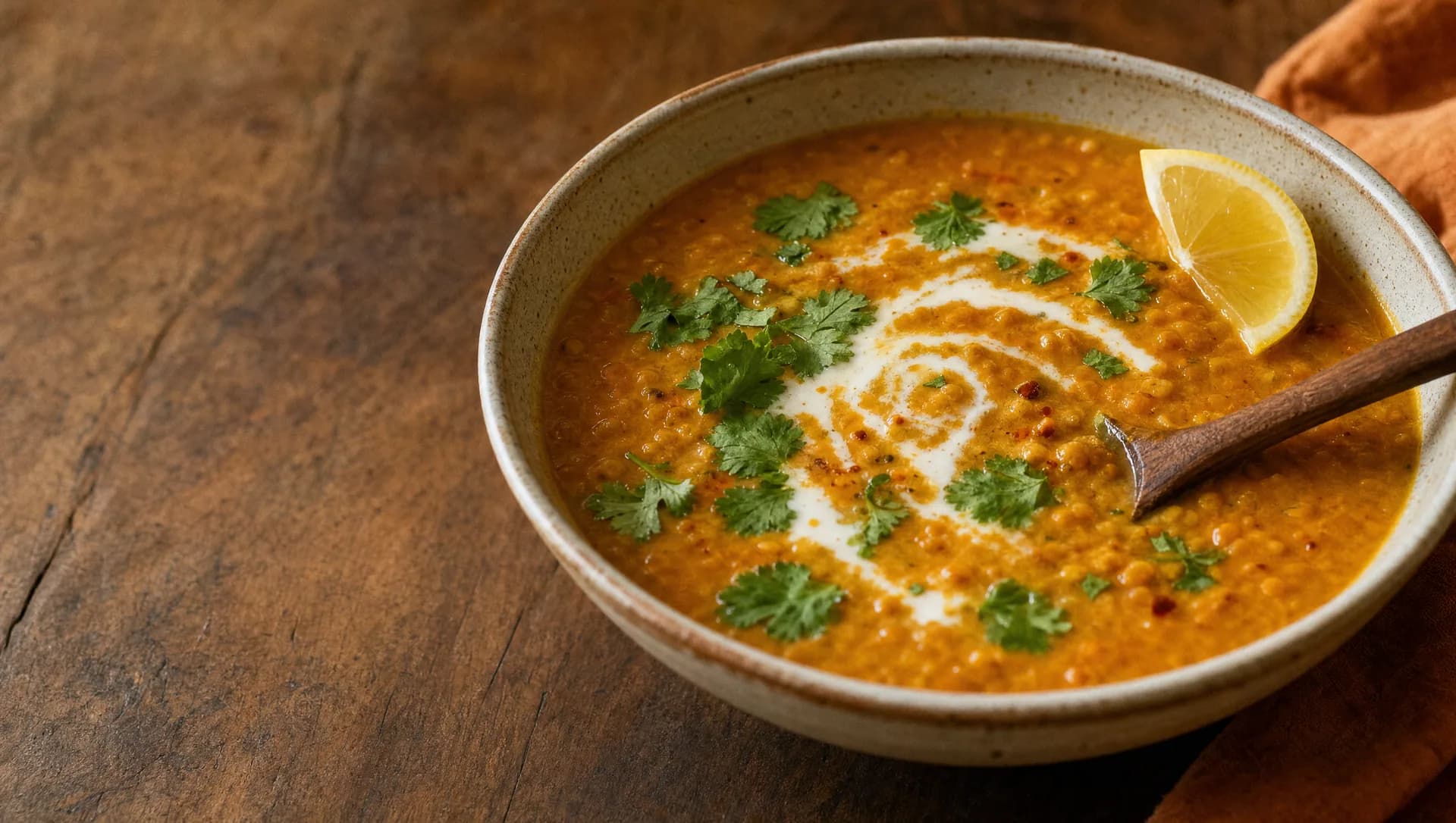 Curry Lentil Dal: Spiced Red Lentil Dal Recipe