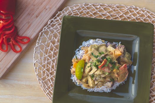 Creamy Coconut Chicken Curry , Rich Coconut Milk Curry